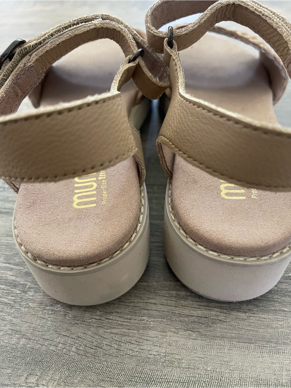 New Munro Conner Ankle Strap Platform Sandal size 8.5 - Picture 6 of 9